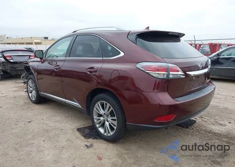 2013 Lexus Rx 350 from USA, damaged, VIN 2T2BK1BA0DC220504